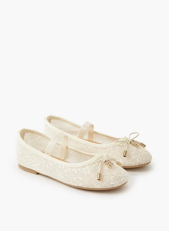 Flora Bella By Shoexpress Girls Elastic Ballerina Ramadan Collection